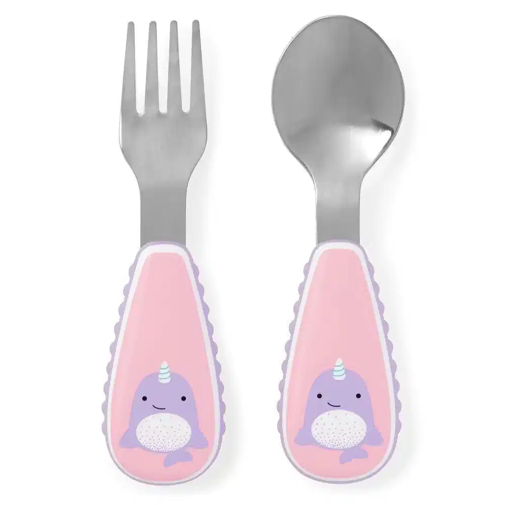 Skip Hop Zootensils Çatal Kaşık Seti Narwhal STD