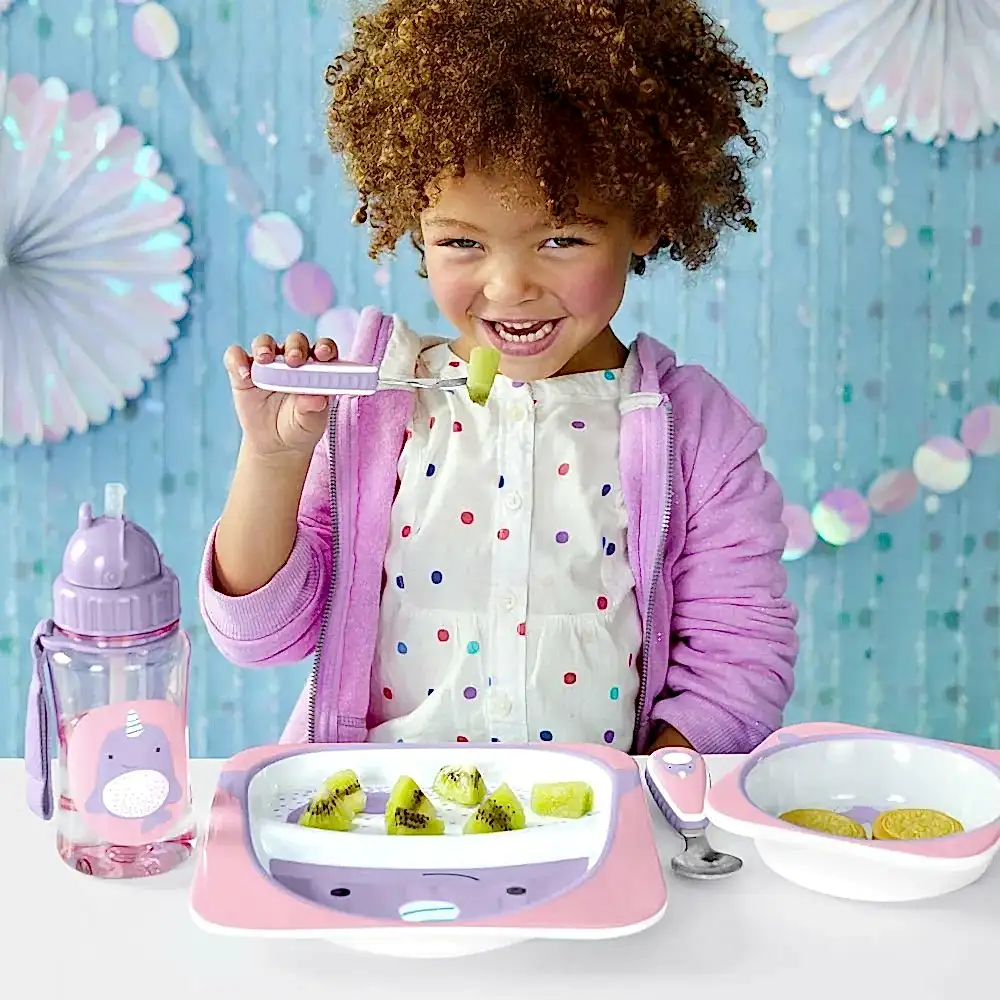Skip Hop Zootensils Çatal Kaşık Seti Narwhal STD
