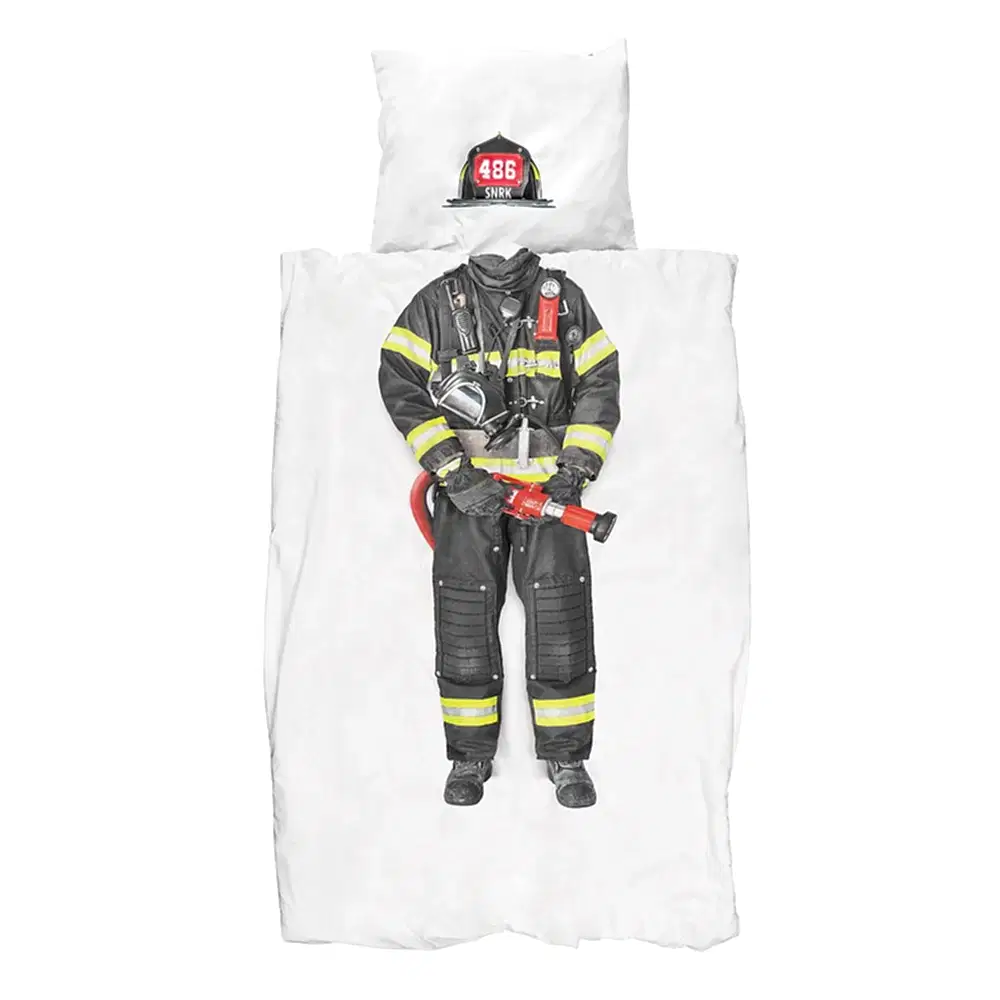 Snurk Nevresim Takımı 135*200 cm - Firefighter STD