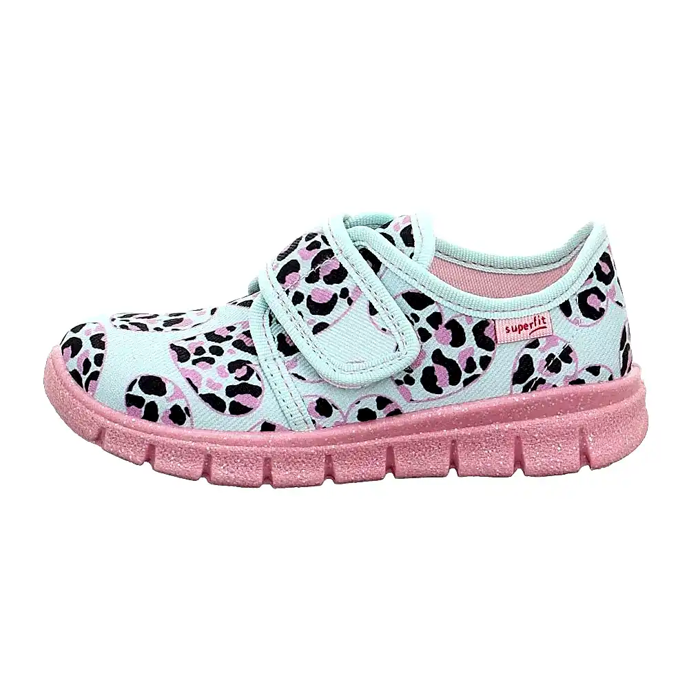 SuperFit Kışlık Kız Çocuk Ev Ayakkabısı Mint