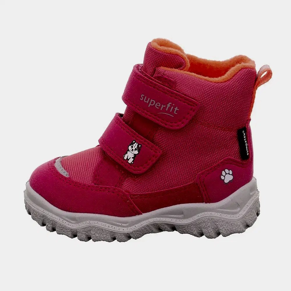 SuperFit Kışlık Kız Çocuk Husky Goretex Bot Pembe