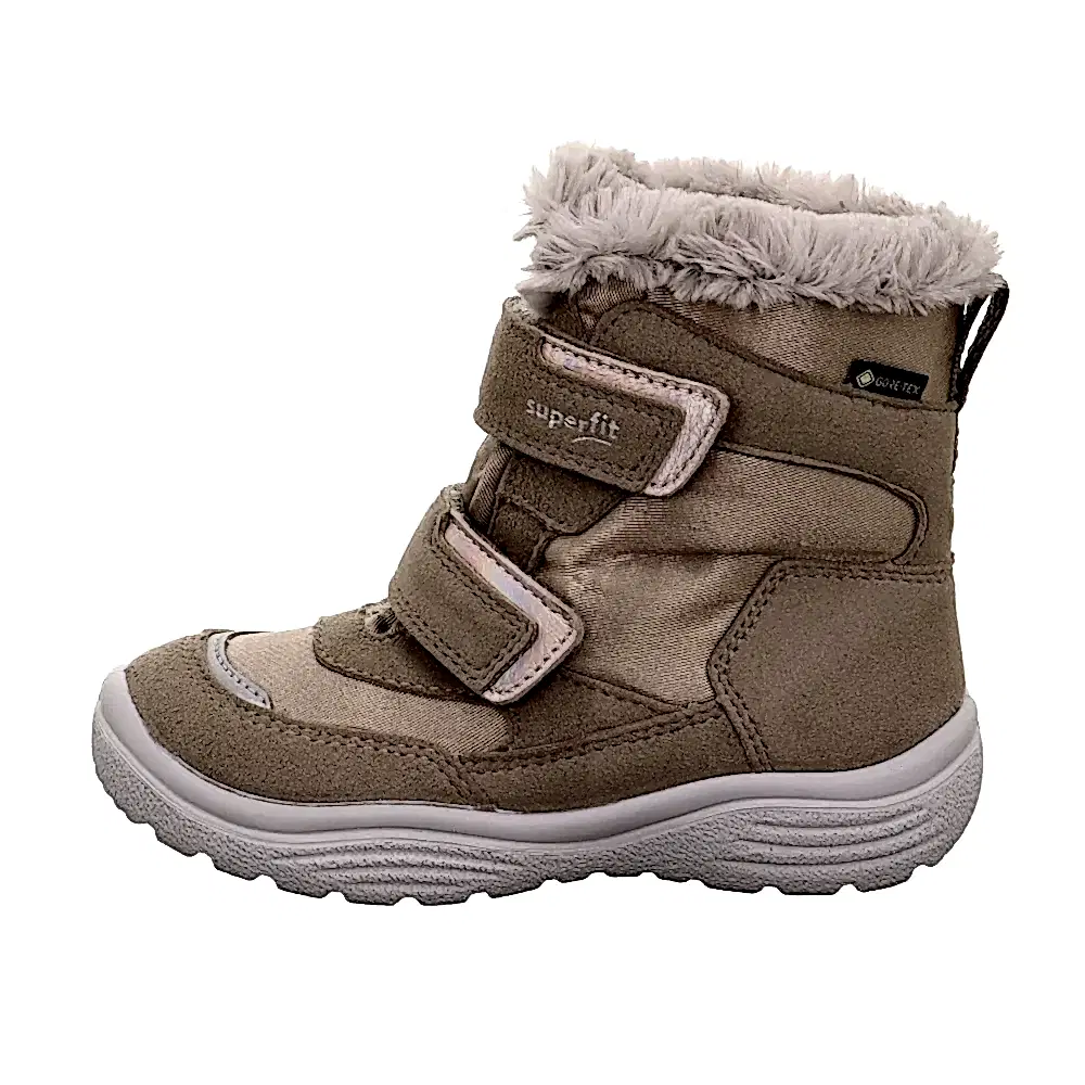 SuperFit Kışlık Kız Crystal Goretex Bot Bej