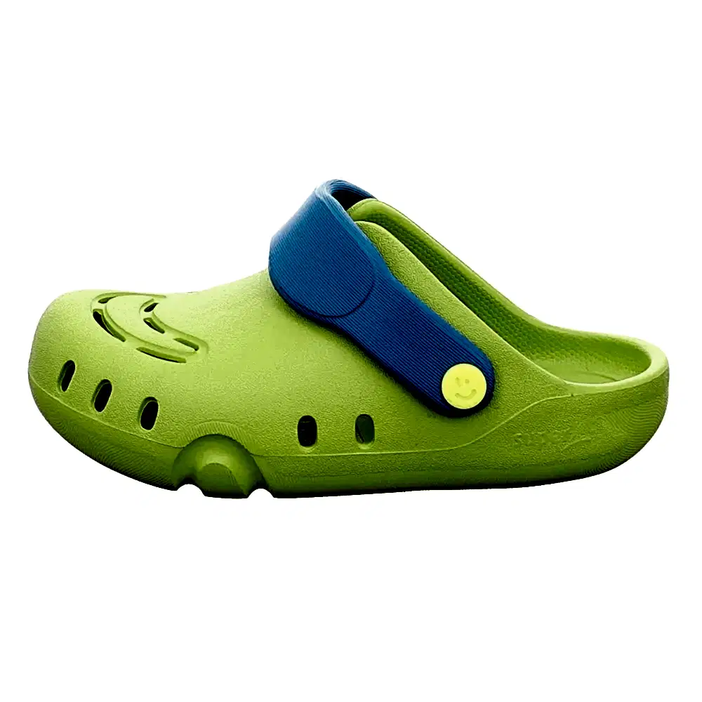 SuperFit Yazlık Erkek Çocuk Terlik Yeşil