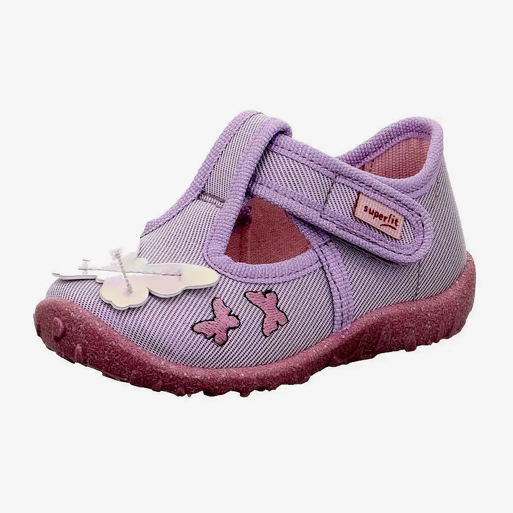 SuperFit Yazlık Kız  Ev Ayakkabısı Lila
