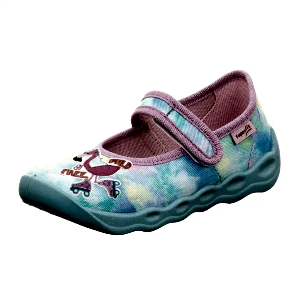 SuperFit Yazlık Kız Ev Ayakkabısı Mavi