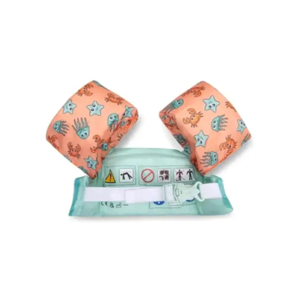 Swim Essentials Sea Animals Puddle Jumper Kolluklu Yüzme Yeleği 2-6 Yaş Mint