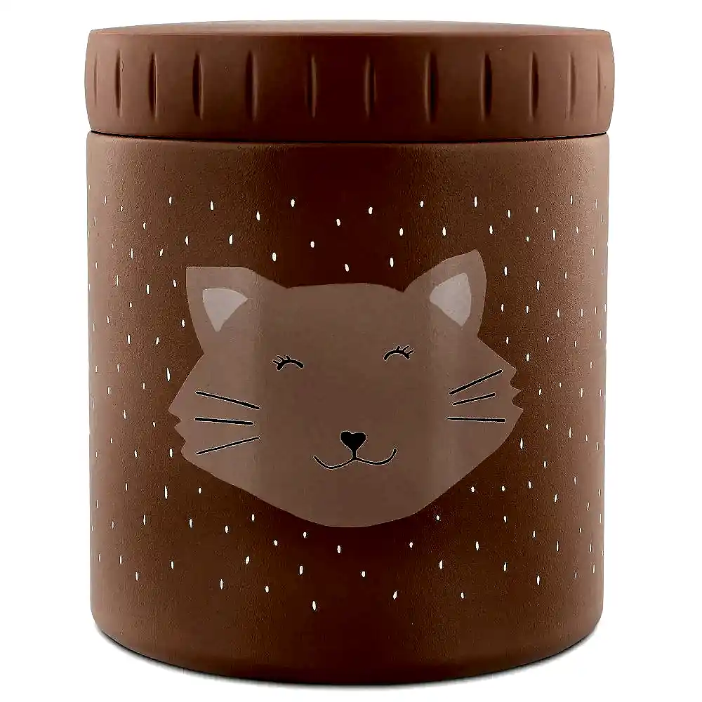 Trixie Çocuk Termal Çelik Yemek Kabı - Mrs. Cat