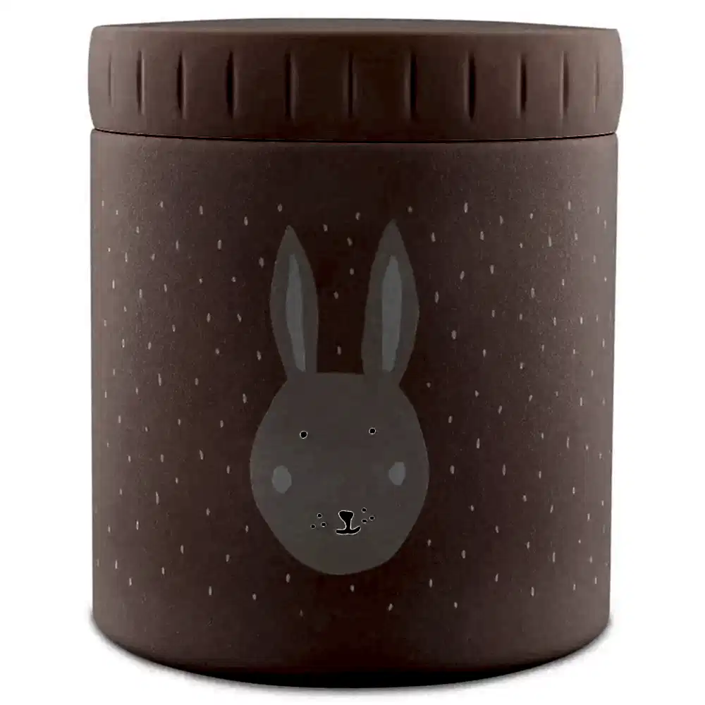 Trixie Çocuk Termal Çelik Yemek Kabı - Mrs. Rabbit