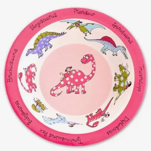 Tyrrell Katz Melamin Mama Kasesi Pink Dino