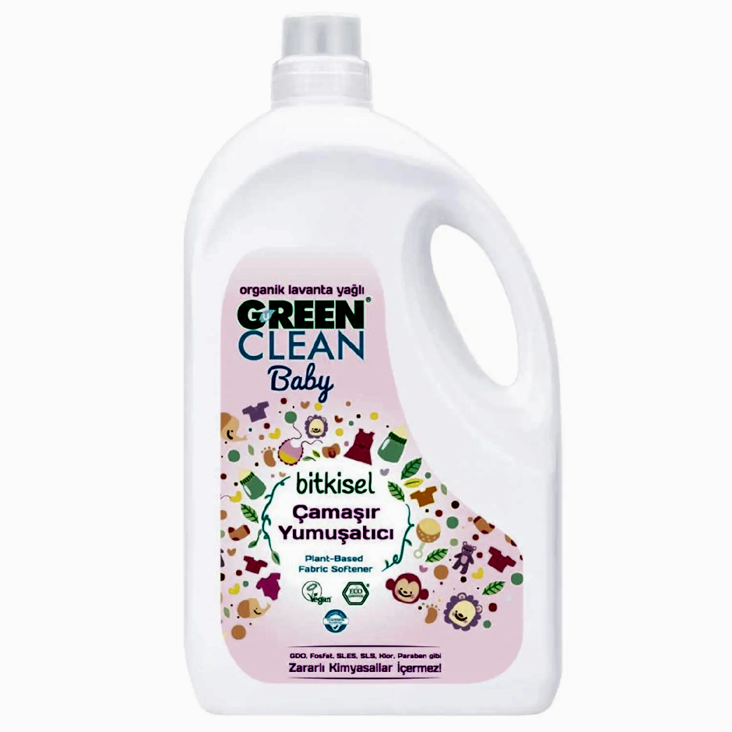 U Green Clean Bebek Bitkisel Çamaşır Yumuşatıcı 2750 ml