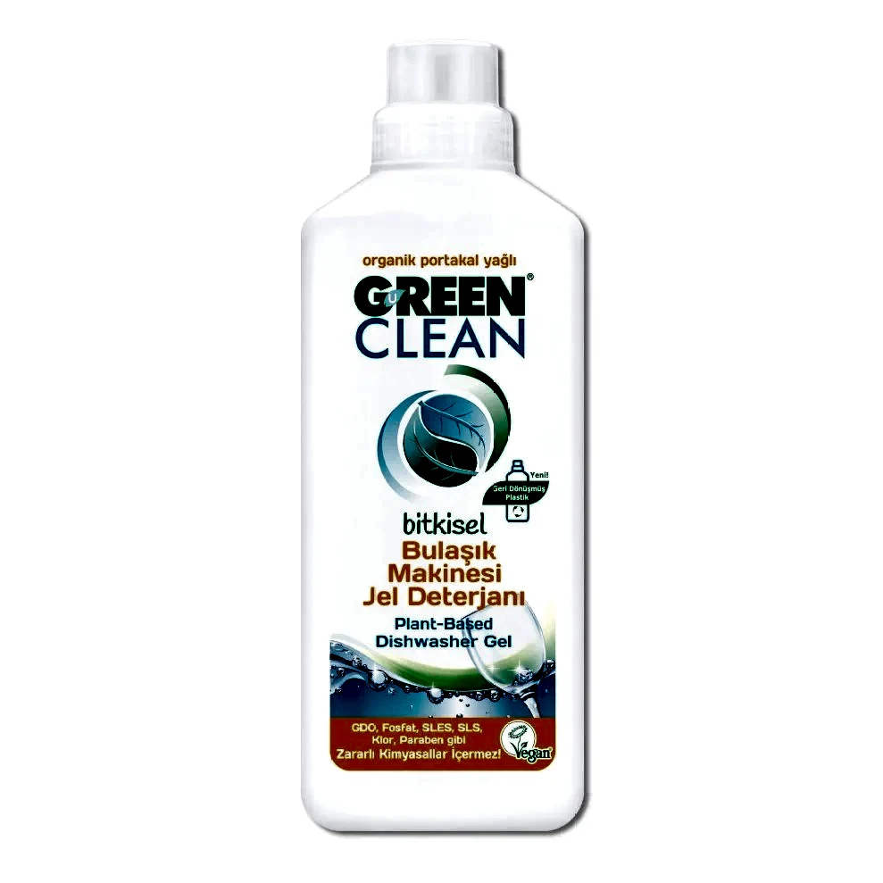 U Green Clean Bulaşık Makinası Jel Deterjan Portakal 1000 ml