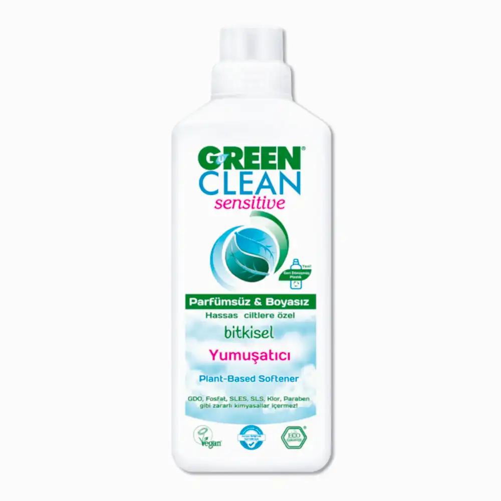 U Green Clean Sensitive Kokusuz Çamaşır Yumuşatıcısı 1000 ml