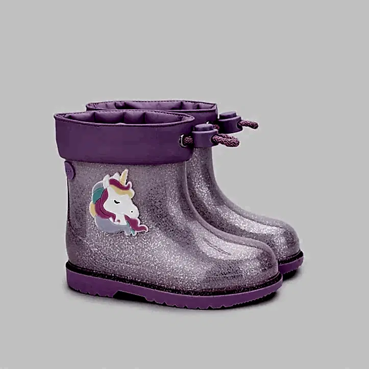 Igor Çocuk Yağmur Botu Bimbi Unicornio Glitter Malva Mor