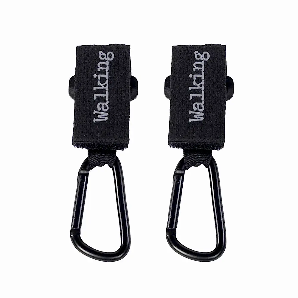 Walking Mum Ganchos Bebek Arabası Kancası Siyah