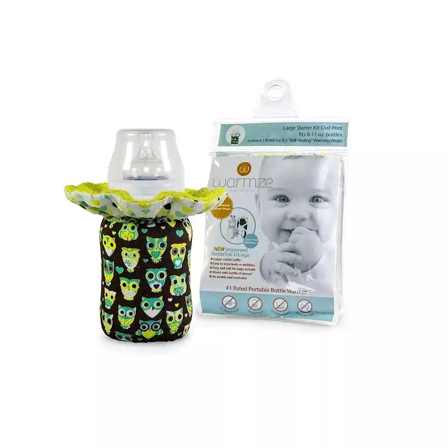 WarmZe Taşınabilir Biberon Isıtıcısı Küçük Boy Baykuş STD