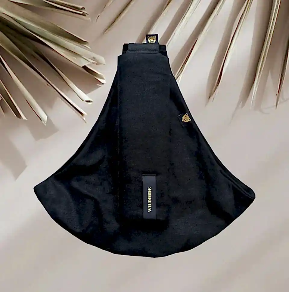 Wildride Carrier Keten Çocuk Taşıyıcı - Siyah